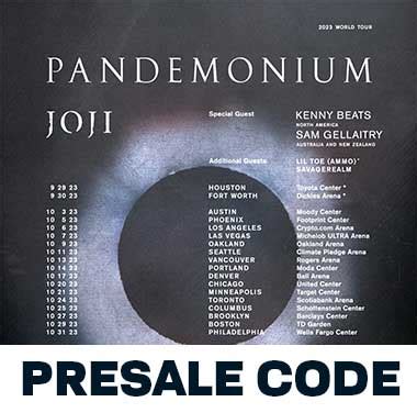 joji presale